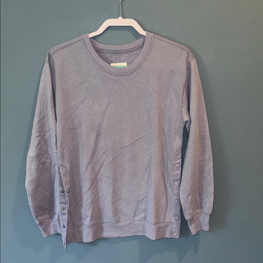 Abercrombie & Fitch Gray Sweatshirt Classic Pullover